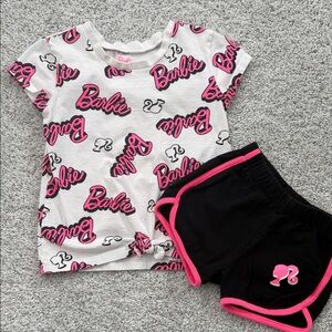 Barbie shirt/shorts set, size 6